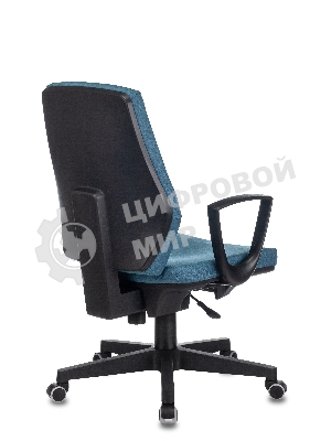 Кресло офисное Бюрократ CH-545 синий 38-415 крестовина пластик