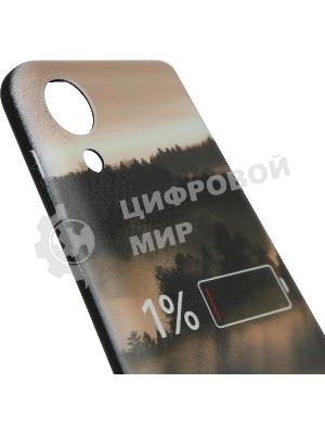 Чехол (клип-кейс) Gresso для Samsung Galaxy A03 Core Meridian черный/бежевый (GR17AAAE8936)