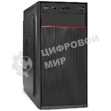 Компьютерный корпус Minitower ExeGate BAA-113U-AA500 (mATX, БП AA500 с вент. 8см, 2хUSB+1хUSB 3.0, аудио, черный)