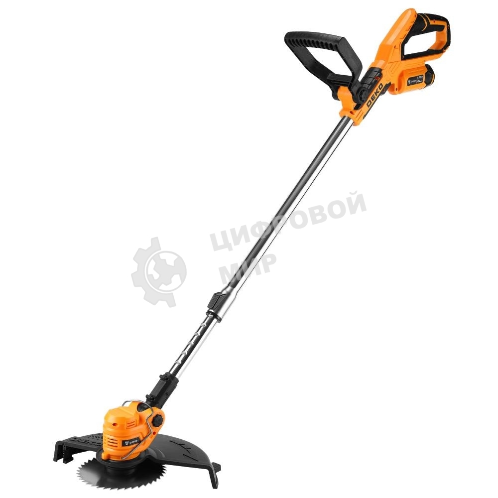 Триммер аккумуляторный Deko DKTR12V, 12 В, 2 Ач