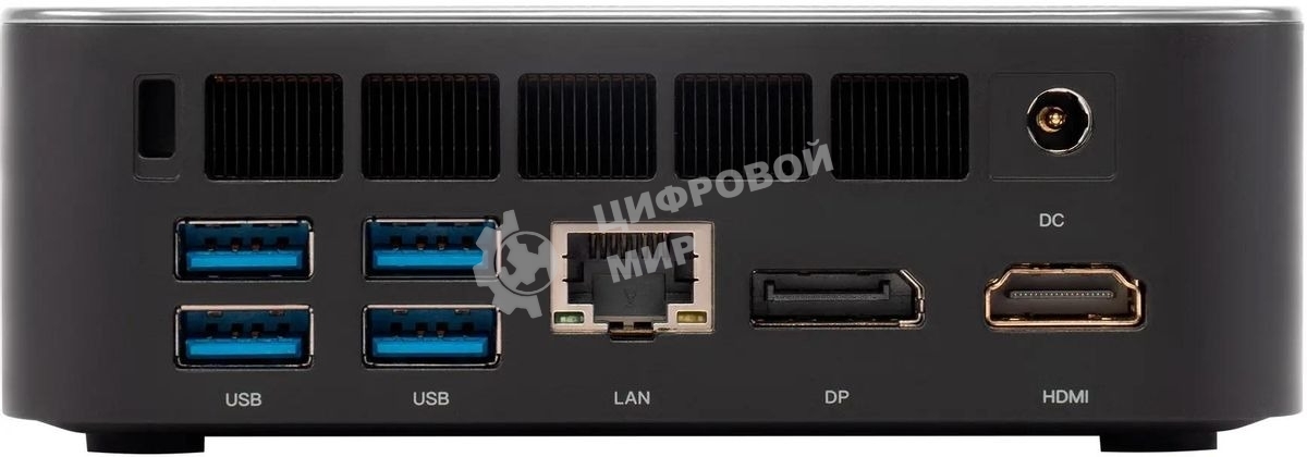 Мини ПК IRU Tactio 525 Ryzen 7 6800H (3.3) 16Gb SSD 1Tb 680M FreeDOS GbitEth WiFi BT черный (2113241)