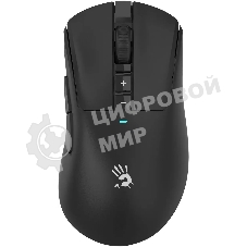 Мышь беспроводная A4Tech Bloody R73 Ultra черный оптическая 20000dpi беспров. USB-C 7but (R73 ULTRA BLACK)