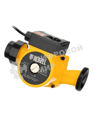 Циркуляционный насос Denzel CP32-4, напор 4 м, 50 л/мин, 1 м кабель, монт. длина 180 мм