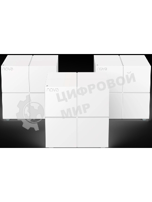 Домашняя Mesh WiFi система Tenda AC1200 из 3х роутеров с Гигабитными портами