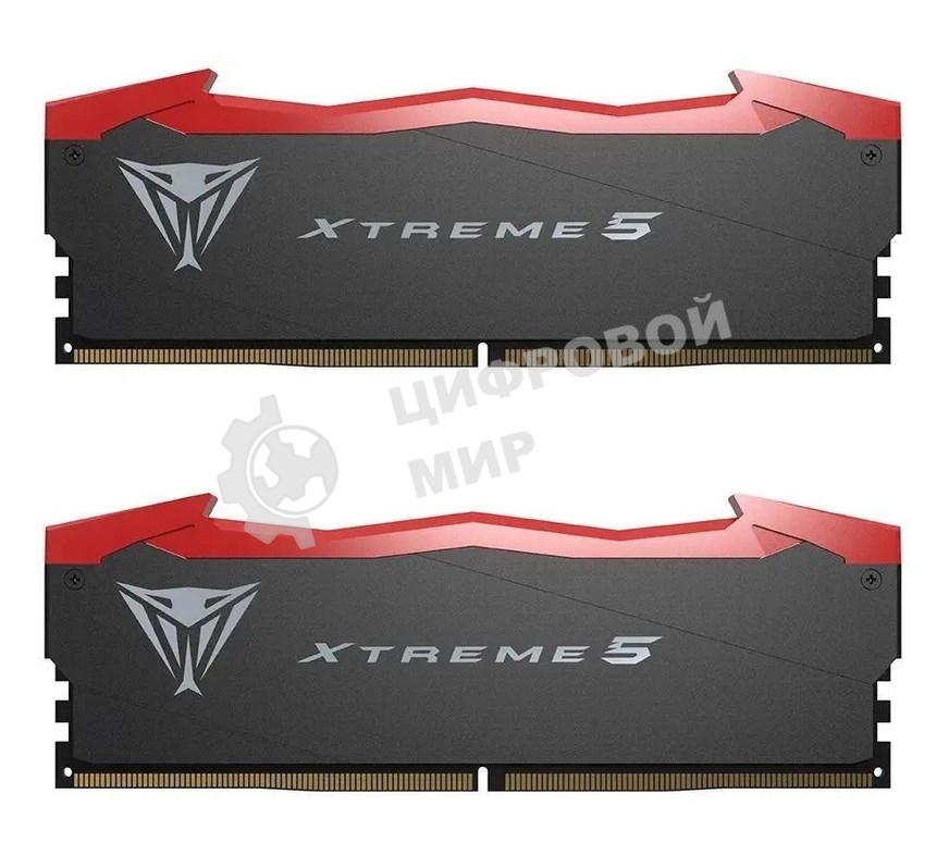 Оперативная память Patriot Viper Xtreme 5, DDR5, 32GB (2x16GB), 8200MHz, CL38, DIMM, с радиаторами, черный