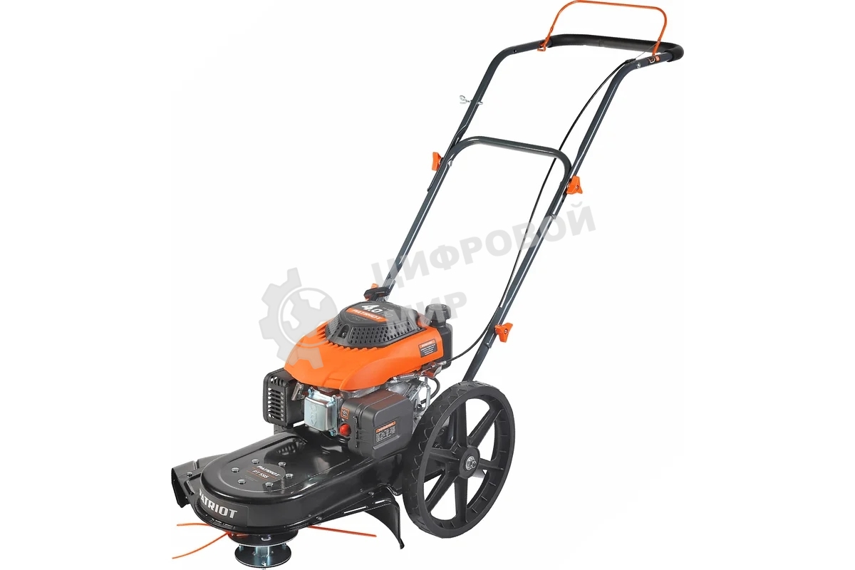 Газонокосилка бензиновая PATRIOT PT 595, 173сс, 4 л.с., 56 см, метал. дека