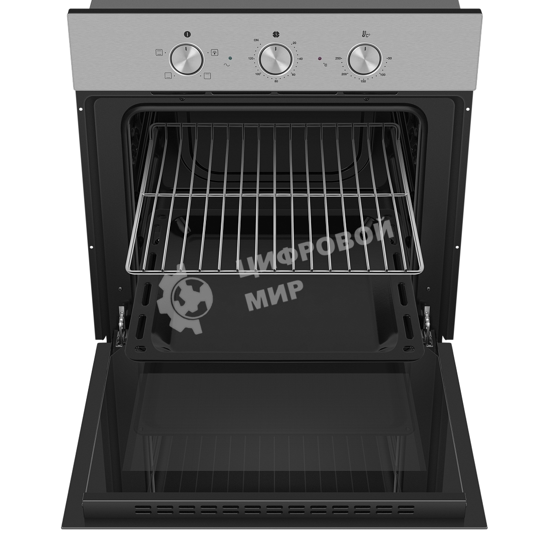 Духовой шкаф электрический HOMSair OES604S нержавеющая сталь