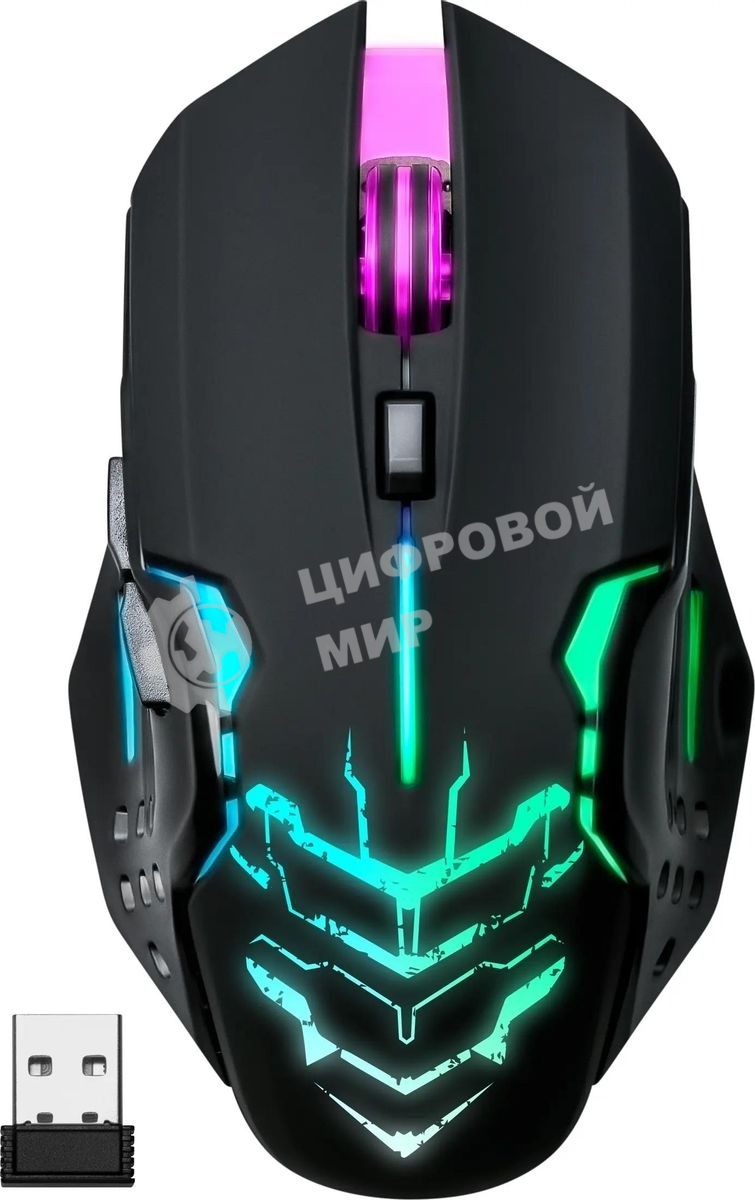 Мышь беспроводная Defender Katana GM-511 черный, 3200 dpi, радиоканал, USB, кнопки - 6