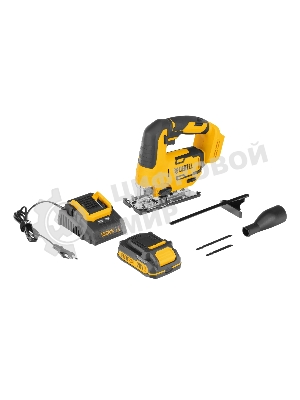 Лобзик аккумуляторный Denzel CJH-20-80, Li-Ion, 20 В