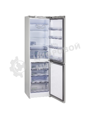 Холодильник Бирюса M6129 металлик двухкамерный 236/94л морозилка снизу