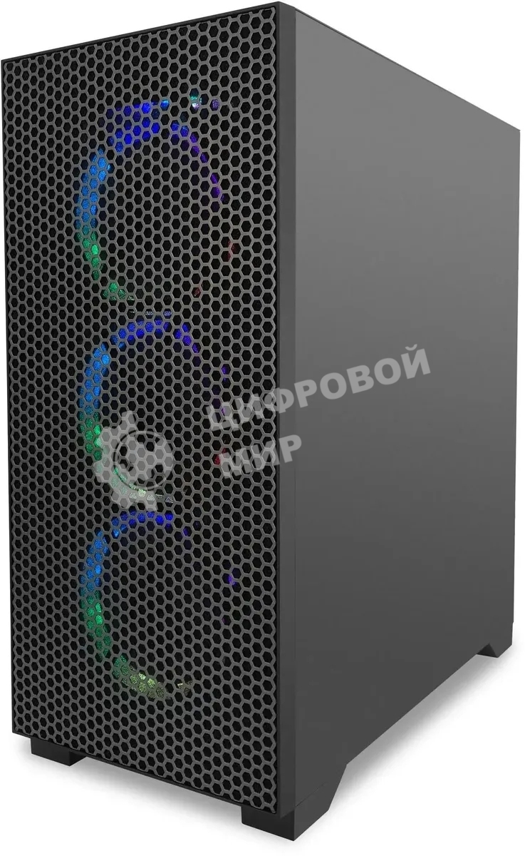 Компьютер IRU Tactio 510B7GP TWR i7 14700F (2.1) 64Gb SSD1Tb RTX 5070 12Gb Windows 11 Pro GbitEth 850W черный (RUS) (2126642)