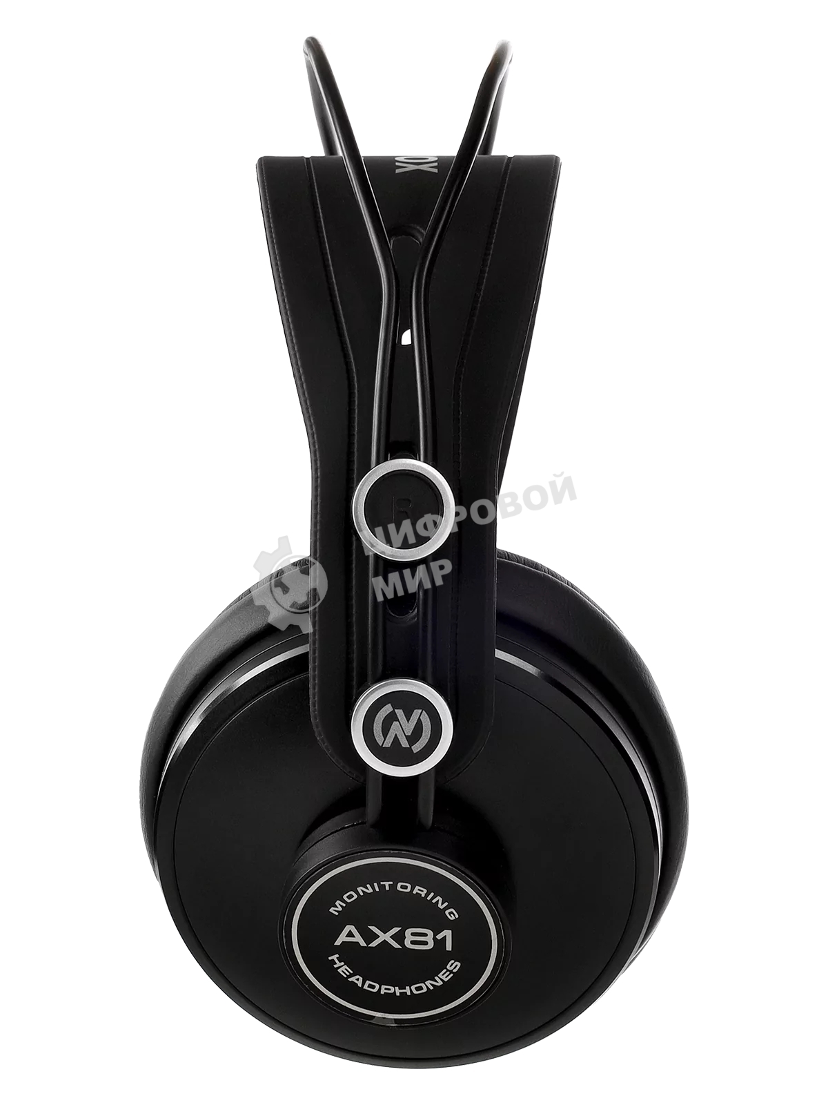 Проводные наушники Axelvox AX81 черный, полноформатные