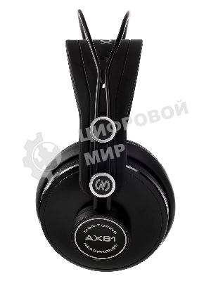 Проводные наушники Axelvox AX81 черный, полноформатные