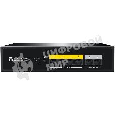 Коммутатор Netis ST106PDI-2-43, 4×100 Мбит/с PoE + 2×100 Мбит/с Uplink, неуправляемый