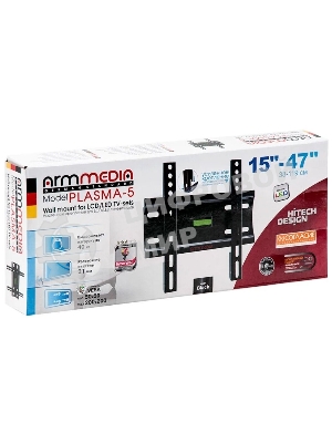 Кронштейн для телевизора Arm Media PLASMA-5 черный 15