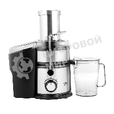 Соковыжималка Centek CT-1214 стальной/чёрный, центробежная, 1500 Вт, 1100 мл, механическое