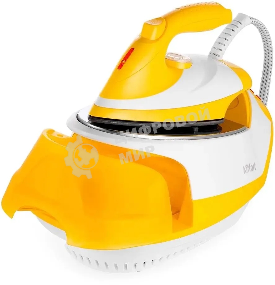 Парогенератор Kitfort КТ-9135-1 2000Вт желтый/белый