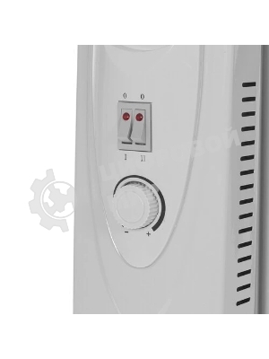 Обогреватель масляный Blackton Bt OH1111 (9 секций), белый, 2000 Вт, 20 м2, механический термостат