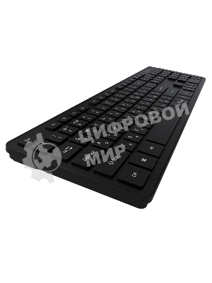 Клавиатура беспроводная Maxvi KWS-01 черный