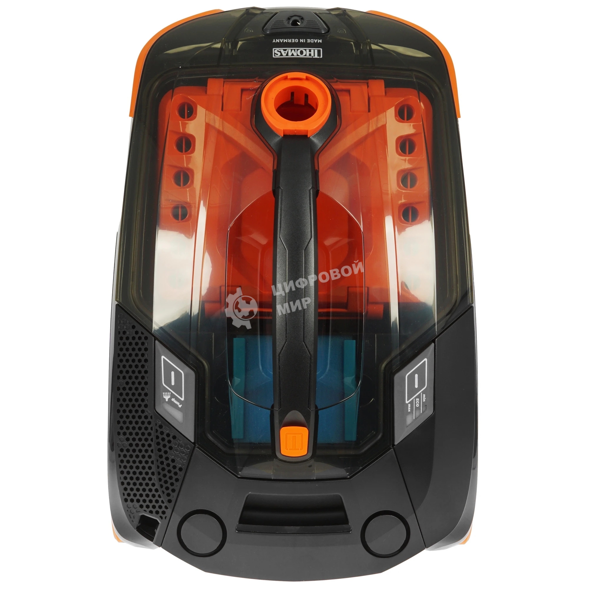 Моющий пылесос Thomas DryBOX AMFIBIA PET черный/оранжевый, 325/1700Вт, уборка влажная/сухая, пылесборник контейнер 2 л