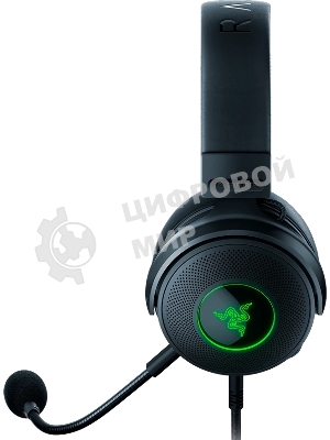 Гарнитура Razer Kraken V3 чёрный, проводная, USB, подсветка
