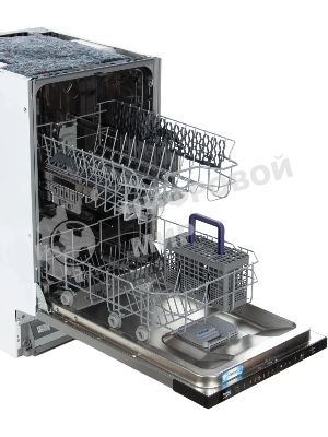 Встраиваемая посудомоечная машина Beko BDIS16020, белый, 44.8 см, 10 компл., 47 дБ, класс A