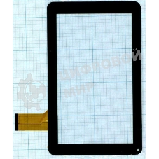 Сенсорное стекло (тачскрин) TYF1067-20121227-V1, черный