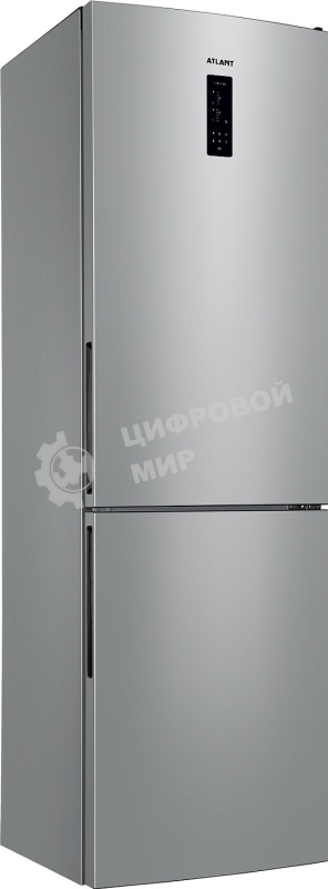 Холодильник Atlant ХМ-4624-181-NL серебристый двухкамерный 235/94л морозилка снизу, No Frost