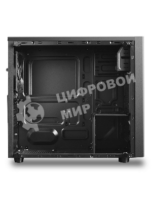 Компьютерный корпус Deepcool MATREXX 30 без БП, большое боковое окно, черный, MICRO ATX/MINI-ITX