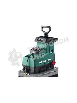 Измельчитель Зубр ЗИЭ-44-2800 садовый электрический бесшумный р/с 44мм контейнер 60л 2800Вт