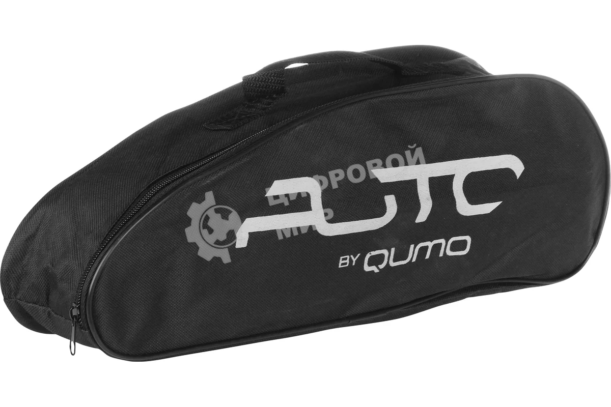 Пылесос автомобильный QUMO VaccoPM 6D черный/серый, 120 Вт, уборка сухая, пылесборник контейнер 0.35 л