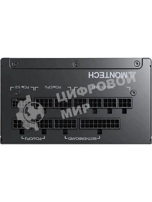 Блок питания Montech ATX 1200W TITAN GOLD Gen.5, 1200 Вт, 80 PLUS GOLD, 135 мм, модульный, черный