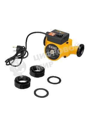 Циркуляционный насос Denzel CP32-4, напор 4 м, 50 л/мин, 1 м кабель, монт. длина 180 мм
