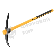 Кирка Denzel 2000 г, узкая, фиберглассовая обрезиненная рукоятка 900 мм