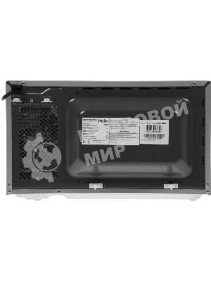 Микроволновая печь Haier HMB-DG208SA серебристый, 20 л, 800 Вт, переключатели - кнопки, поворотный механизм
