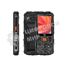 Мобильный телефон BQ 2830L Tank Connect Max черный/серый