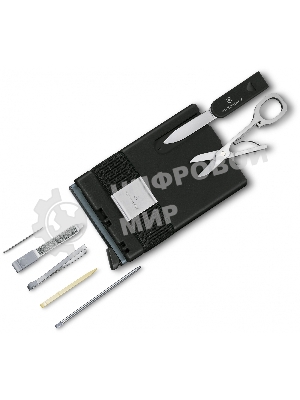 Швейцарская карта Victorinox Smart Card Wallet Sharp (0.7250.36) серый коробка подарочная