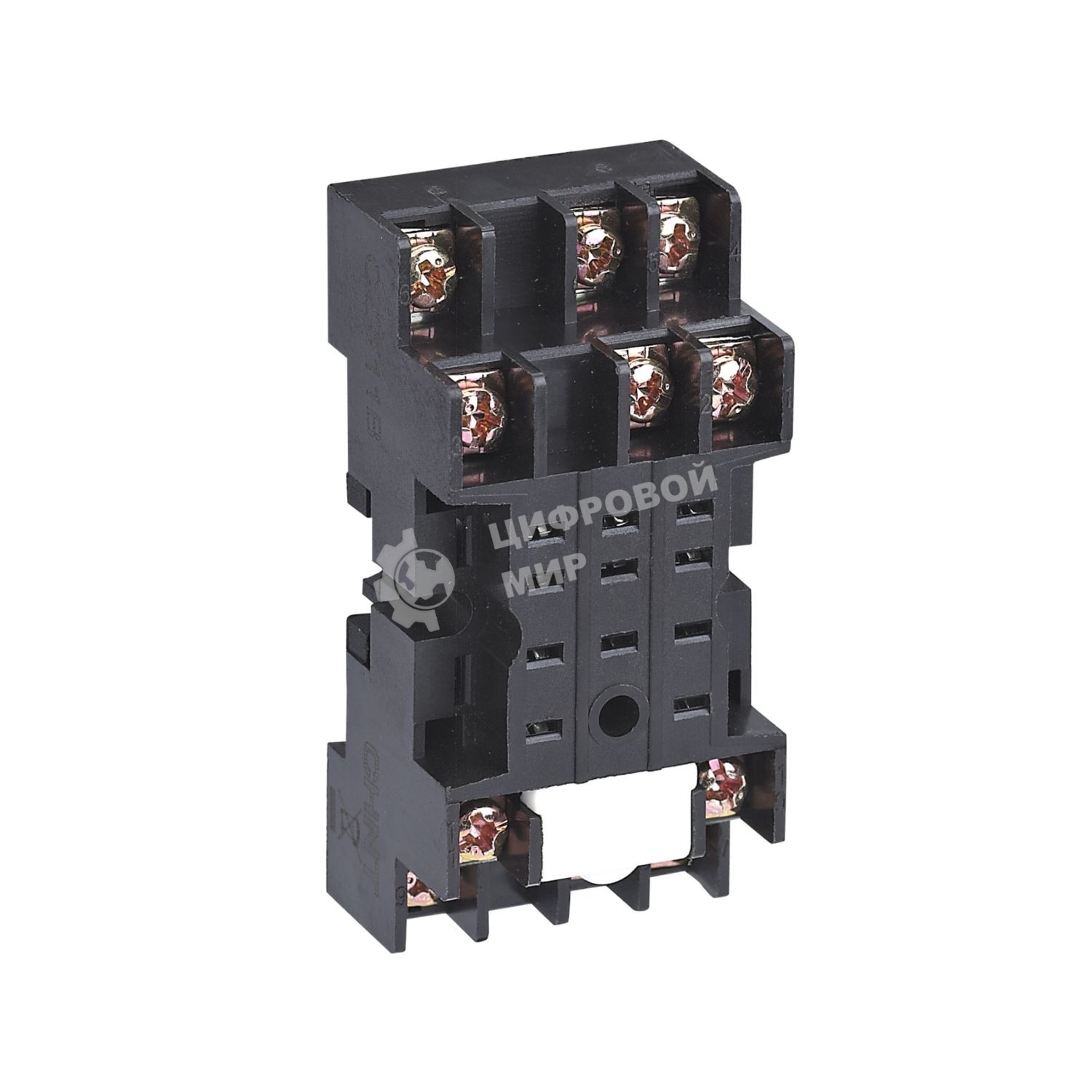 Розетка CHINT CZY14A для JZX-22F(D) 4 контакта