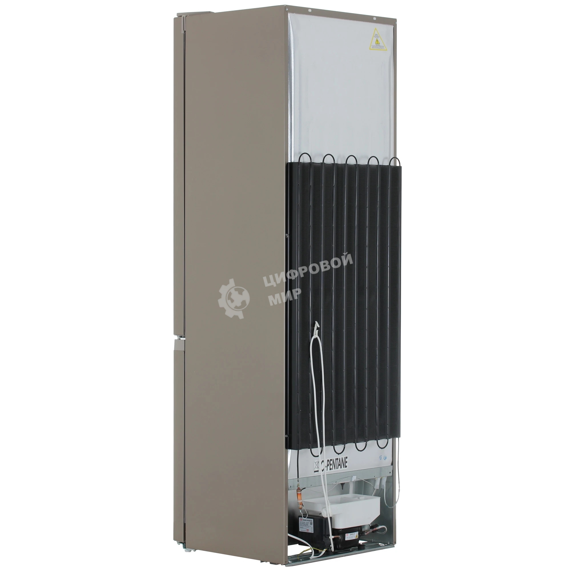 Холодильник Hotpoint HT 7201I BZ O3 бронзовый двухкамерный 239/83л морозилка снизу, No Frost