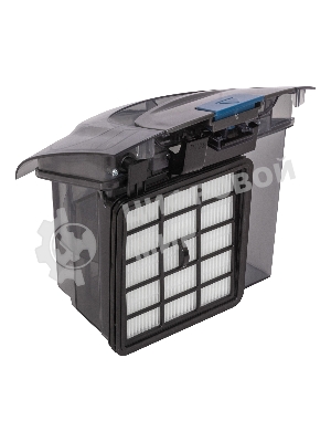 Пылесос SUPRA VCS-2400 серый/синий, 380/2400 Вт, уборка сухая, пылесборник контейнер 2 л