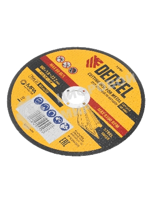 Круг отрезной по металлу Denzel WA46TBF 180 х 1,8 х 22,2 мм