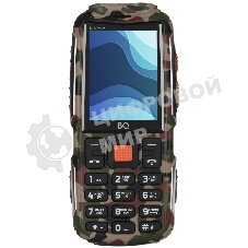 Мобильный телефон BQ 2430 Tank Power серебро/камуфляж