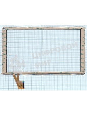 Сенсорное стекло (тачскрин) VTCP010A18-FPC-4.0, белое