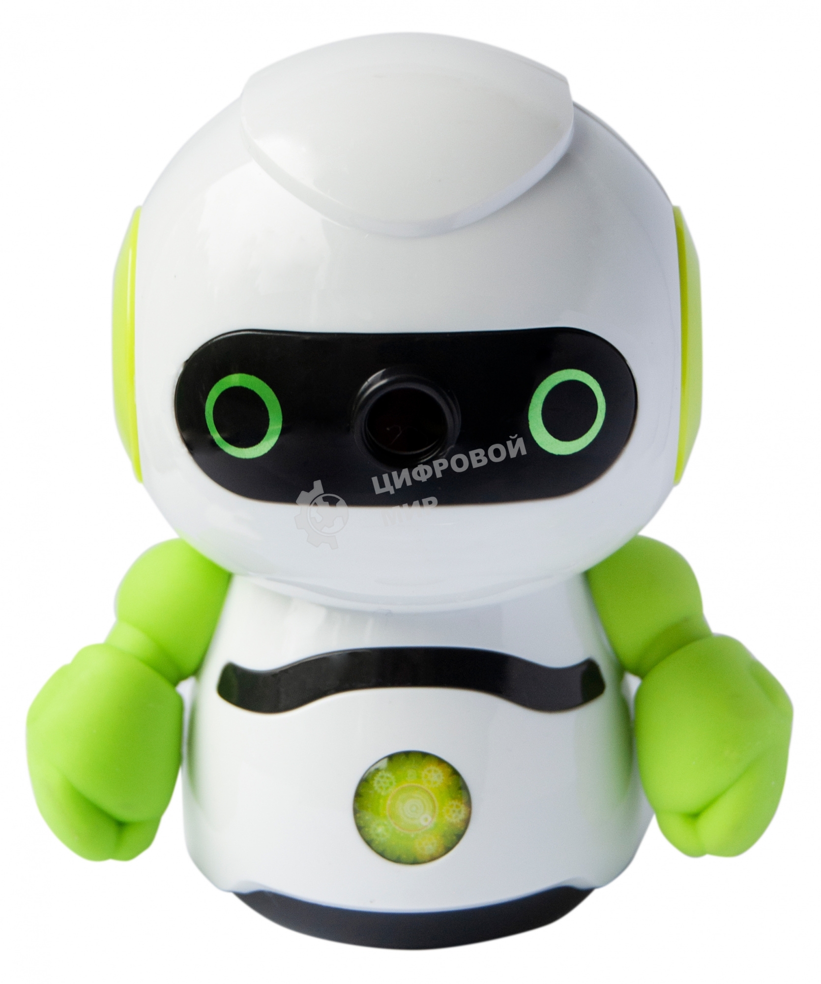 Точилка для карандашей механическая Silwerhof Robot Монстрики, 1 отверстие, пластик