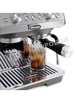 Кофеварка рожковая DeLonghi EC9255.M серебристый, исп. кофе - молотый/чалды, 1,7 л, 1400 Вт, 15 бар