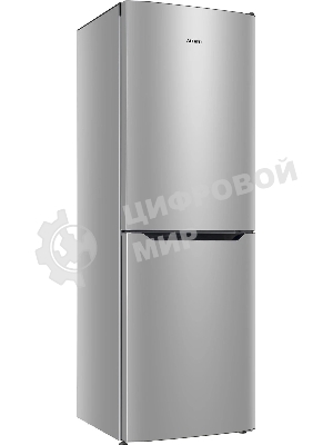 Холодильник Atlant ХМ 6619-189 серебристый двухкамерный 182/119л морозилка снизу