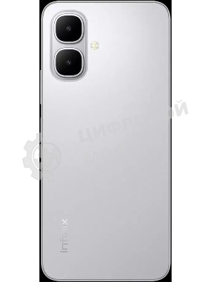 Смартфон Infinix SMART 10 4/128Gb серебристый