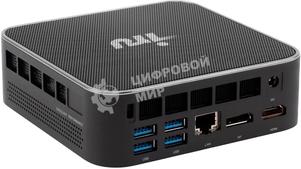Мини ПК IRU Tactio 525 Ryzen 7 6800H (3.3) 16Gb SSD 1Tb 680M FreeDOS GbitEth WiFi BT черный (2113241)