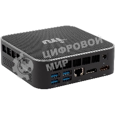 Мини ПК IRU Tactio 525 Ryzen 7 6800H (3.3) 16Gb SSD 1Tb 680M FreeDOS GbitEth WiFi BT черный (2113241)