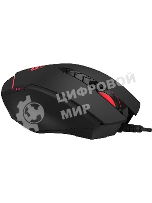 Мышь проводная A4Tech Bloody V8 черный, 3200 dpi, USB, кнопки - 8